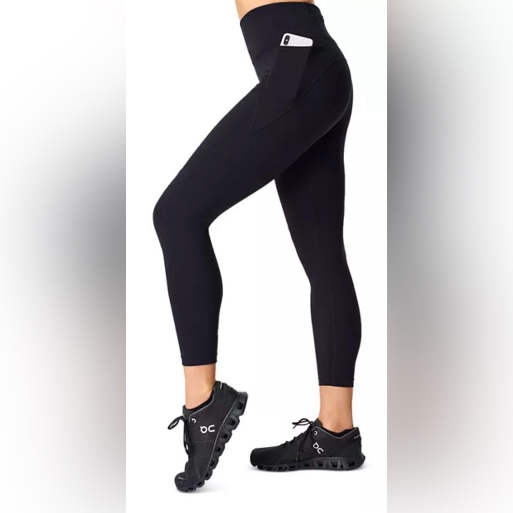 Sweaty Betty Anthropologie Women’s 7/8 Workout Leggings Pants Black Small 4-6